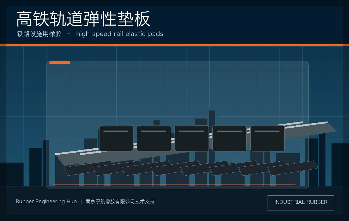 高铁轨道弹性垫板产品图片