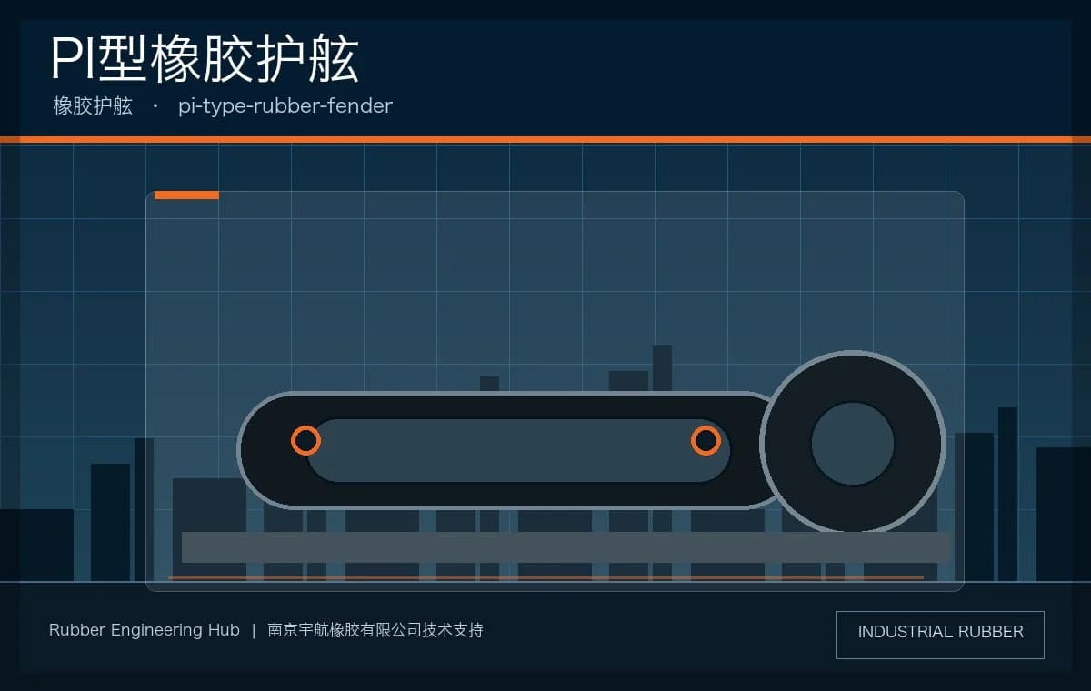 PI型橡胶护舷产品图片